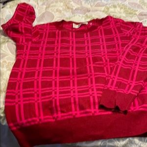 Like New DVF geometric sweater M
